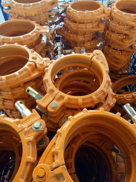 【Concrete Pump truck Pipe Clamp】Factory Direct Sales - High Pressure and Wear Resistant Accessories