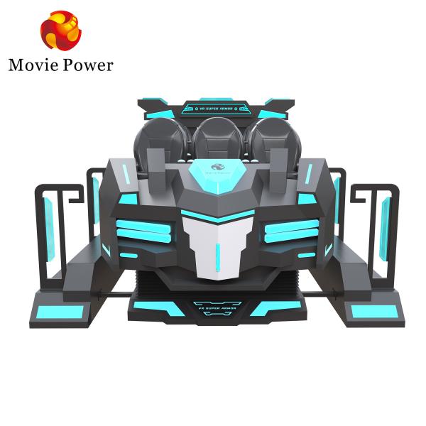 Shop 5.0KW 6 Seats 9D VR Cinema Virtual Reality Theater Simulator System