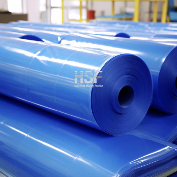 50um Синяя летучая ингибиторная пленка коррозии полиэтилен VCI сократительная пленка