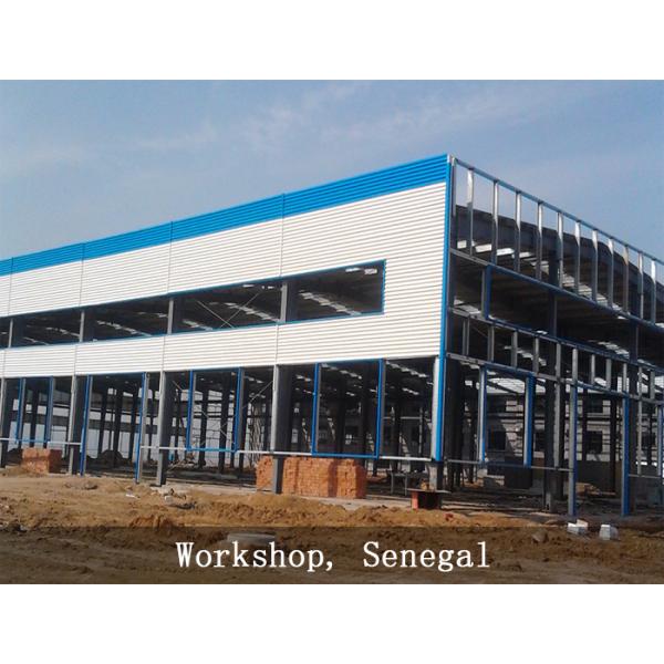 Массивная H-образная стальная балки с предварительно изготовленным металлическим складом Хангар для садового сарая/инструментального дома