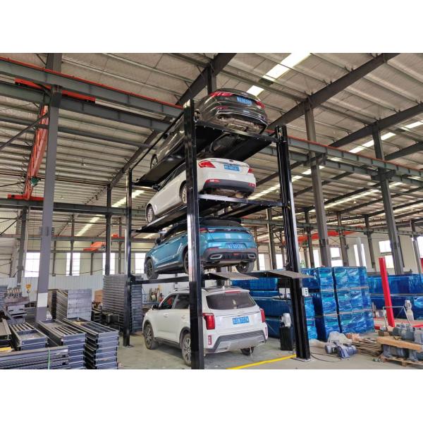 4 Level Parking System/Quadruple Stacker Car Parking Lift/Four Level Parking Lift/4 Cars Storage Lift