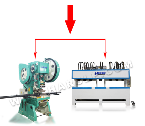 HARSLE Standard Security Steel Door Embosssing machine Production Line for metal door skin