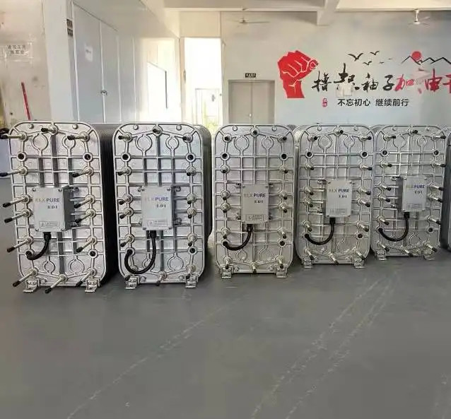 KXA-600 EDI Module 5-6.5 M3/H Zero Chemical Process for Electronics