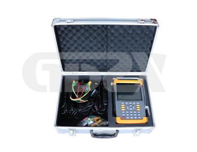 Analisador de harmônicos Handheld do analisador da qualidade do poder do calibrador do medidor da energia