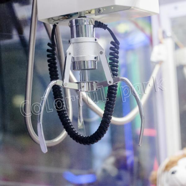 Роскошные 2 когтя вытягивают шею машина когтя игрушки торгового автомата игрового автомата изготовленная на заказ