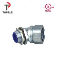 Fittings de conduta de zinco líquido apertado flexível conector ângulo de 45 graus NPT UL Lista DNJ