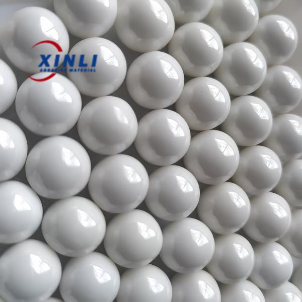 95% Zro Tzp Zro2 Zirconia Balls 0.6mm-30mm Zirconium Oxide Beads For Deburring Surfaces