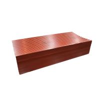 Folha de telhado PPGI 20g Corrugada 0,11mm Folhas de perfil revestidas a cores