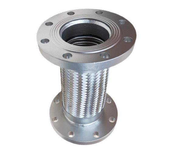 DN250 PN16 Stainless Steel Metal Flexible Hose Flange Connection Liquefied-Petroleum Gas