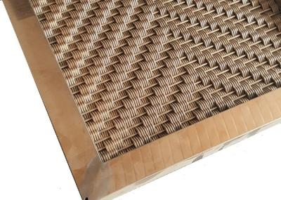 Projete o painel de revestimento da parede exterior do furo do teste padrão com quadro quadrado do tubo