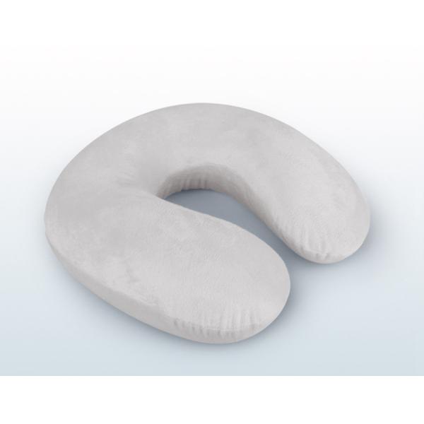 Soft U Neck Travel Neck Pillow Medium Light Hardness Cotton Comfort Covering
