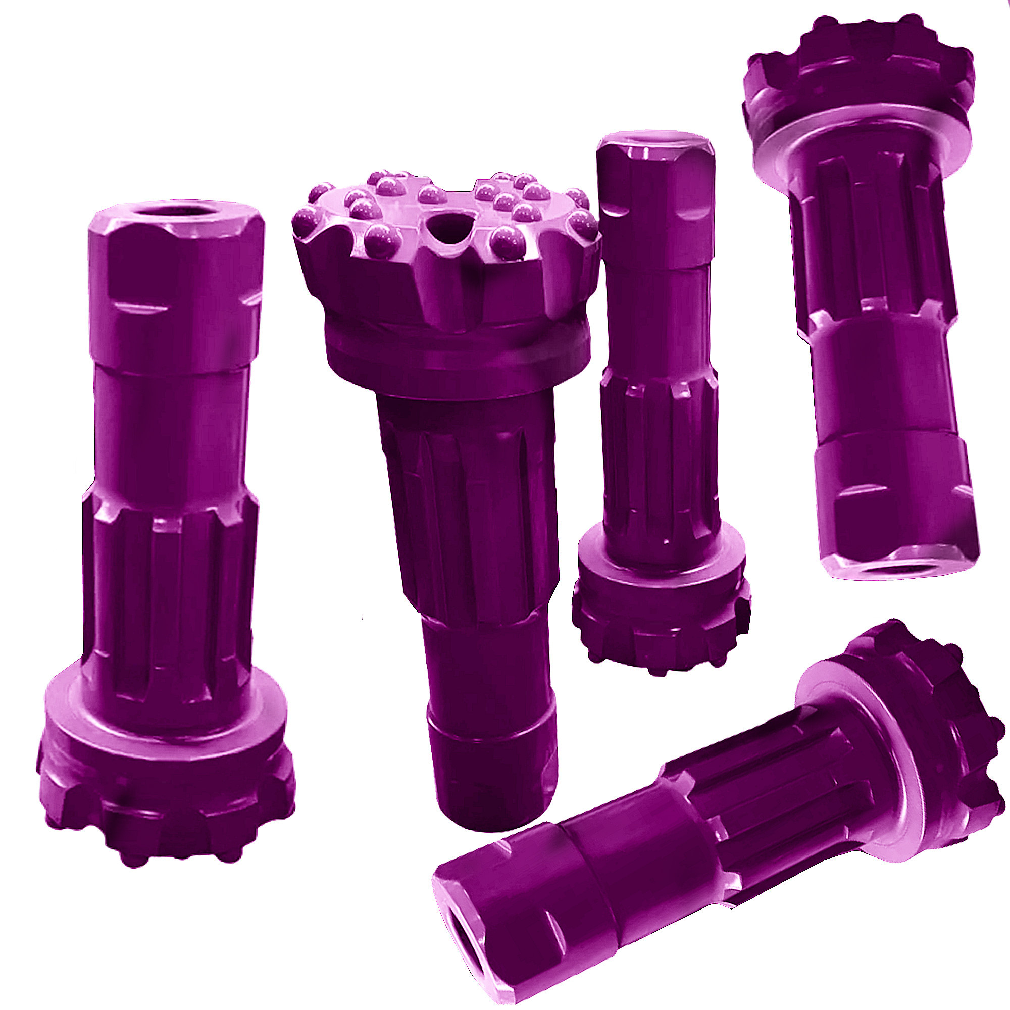 DTH Hammer Drilling Bit Hard Rock Formations Drill Tools Wear Resistance DTH Button Bit