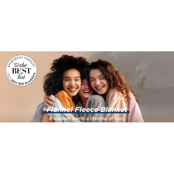 Manta de forro polar suave, ligera y cómoda - Microfibra de lujo para una calidez durante todo el año