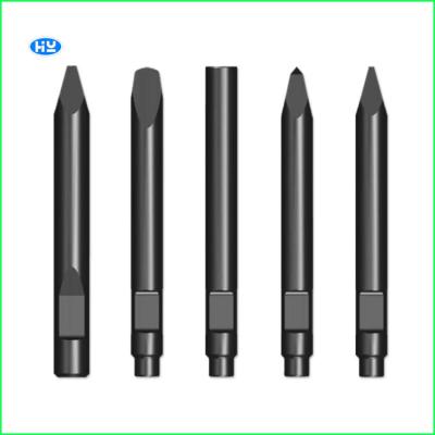 195mm Hydraulic Breaker Chisels Moil Point 42CRMO Excavator Concrete Breaker Drill Rod