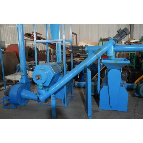 Fine Rubber Powder Pulverizer with 40-100 Mesh Output 30 kW Motor Power and 85-150 kg/h Production Capacity