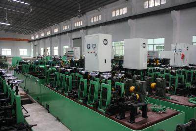 equipamento de fabricação da tubulação de 114mm 30KW Tig Welded Square Pipe Mill