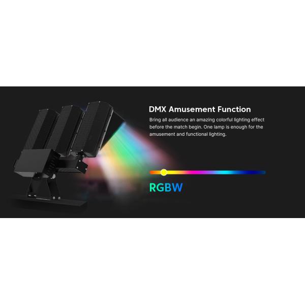 300W Outdoor Basketball Court LED Lighting Rotatable Modular