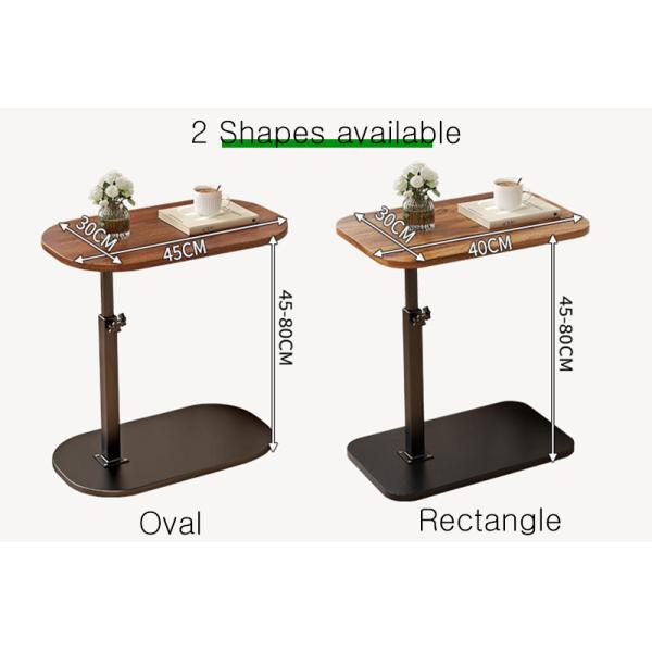 Adjustable End Table for Coffee Laptop Bedside Small Corner in Living Room Bedroom mesa de esquina