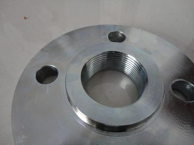 64 pintura amarela do aço carbono ST37.2 da flange das BS 4504 BS10 PN16 SORF da flange da forja