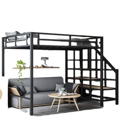 1800*1800*2000 School Furniture Children Bed with Desk and Loft Wooden Bunk Bed