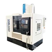 Peças de metal branco de alta precisão VMC Fresadora CNC VMC550 600x450mm
