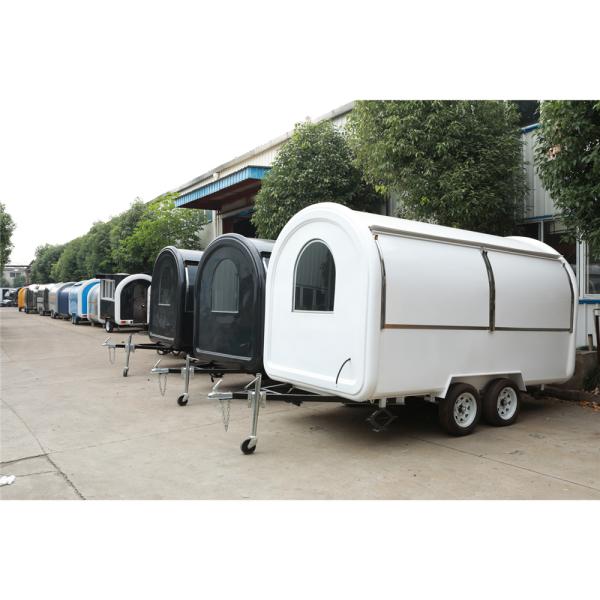 Fully Equipped Kitchen Chinese Food Mobile Cart Customized for Vending Snack Function