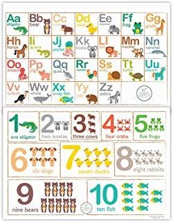 Safari Disposable Placemats For Table Top 60 Mats for Children Kids Toddlers Baby Perfect to use as Restaurants Place mats