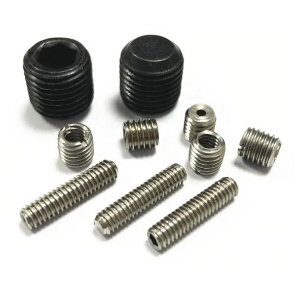 Stainless Steel Din 916 Hexagon Socket Set Screws Cup Point M16 4mm