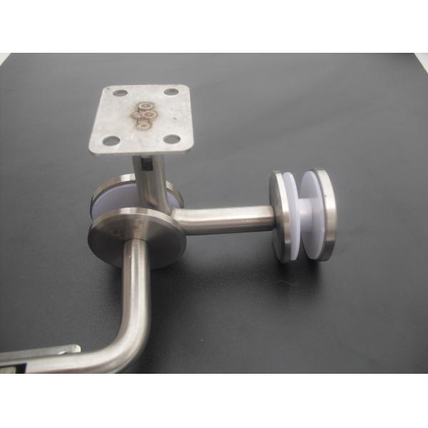 Handrail bracket glass to wall RS315, material stainless steel 304, finishing satin or mirror