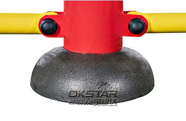 China TUV certificate with EN 16630 standard good quality Outdoor Fitness Equipment push trainer