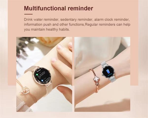 1.19 pulgadas NX7pro Smart Watch Bands Accesorios para mujeres Waterproof Moda de lujo Diamante
