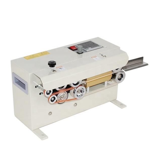 Máquina de vedação industrial de plástico de bolsas de filme 6 mm Máquina de vedação térmica contínua