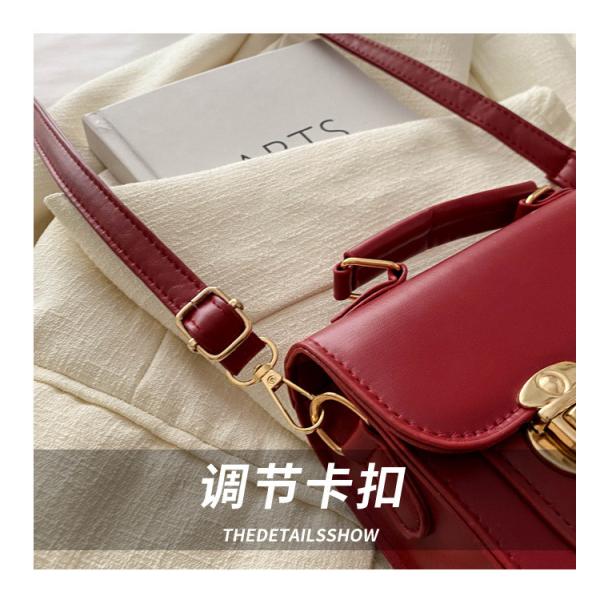 SENIOR SENSE OF RETRO SMALL BAG WOMEN 2024 NEW SUMMER FASHION FOREIGN STYLE SHOULDER BAG SMALL NICHE ALL HAND BAG SQUARE