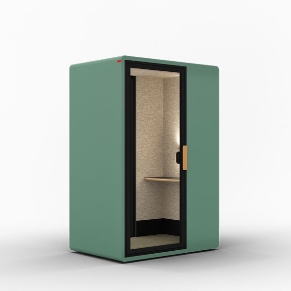 Prefab Frameless Glass Sound Proof Meeting Pods For Corporate Offices