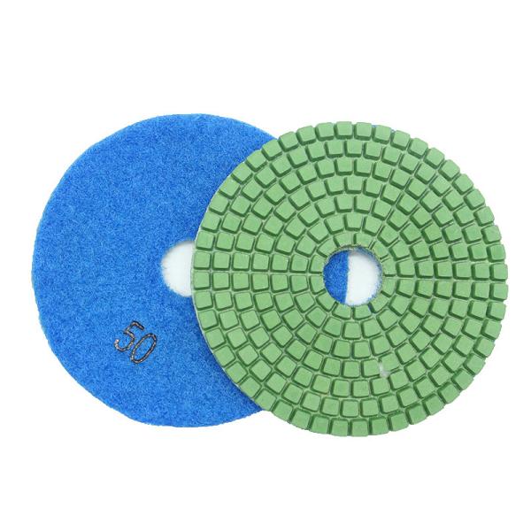 4 Inch 210mm Diamond Metal Abrasive Polishing Pad 100# 120# 140# 160#