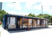 Exposition préfabriquée expansible du récipient d'expédition 40HC en démonstration