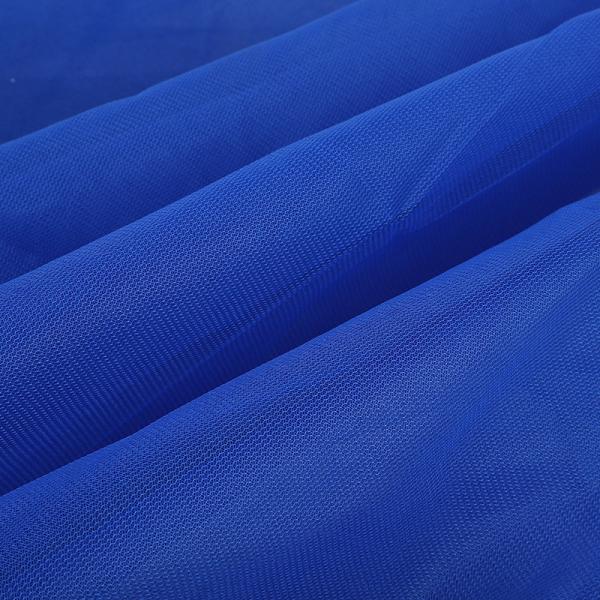 50D Textured Plain Weave Fabric Wavy Fine Mesh Polyester mesh fabric