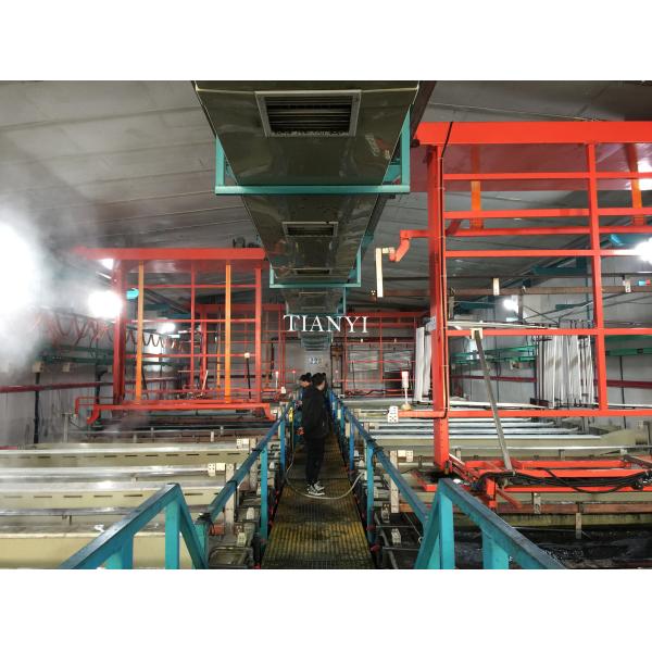 Aluminum Anodizing Machine Hard Anodizing Equipment With Dyeing Station
