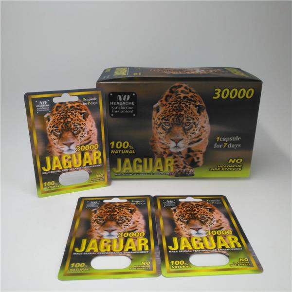 Диаграмма таблетки носорога Эхансемент карт контейнера 3Д волдыря складывая коробка носорога мужской упаковывая бумажная