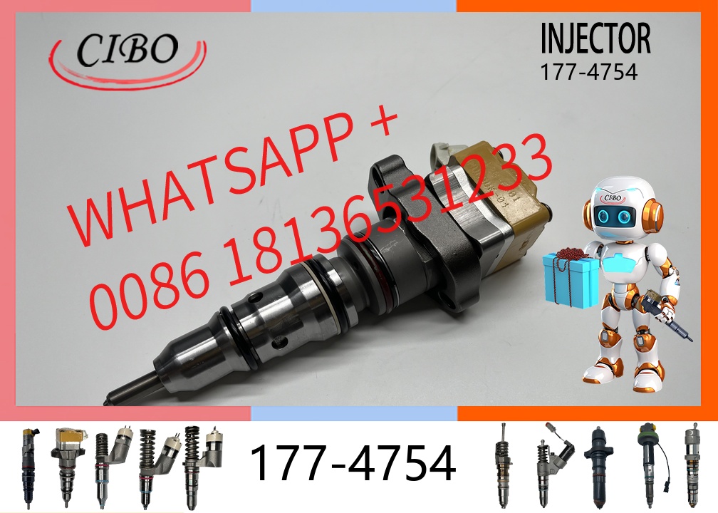 original Diesel Fuel Injector 177-4754 1774754 for 3126B 3126 Engine Excavator 322C 325C Injector Nozzle Assembly Excavator Spare Parts Supplier original new injector