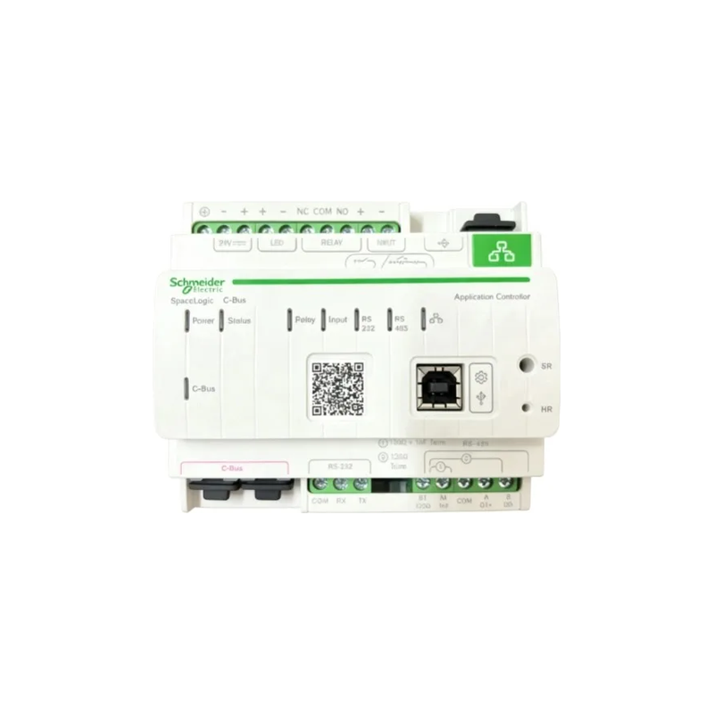 5500AC2 Schneider Clipsal C-Bus Application Controller Ethernet RS232 RS485 DIN Rail 24V DC 6 Module
