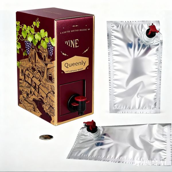 Aluminum Foil Composite BIB Bag In Box BIB Pouch For Light Protection Freshness