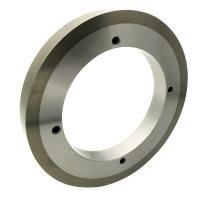 Lames circulaires de cisaillement de guillotine d'insertion de carbure de haute précision pour la fente en métal
