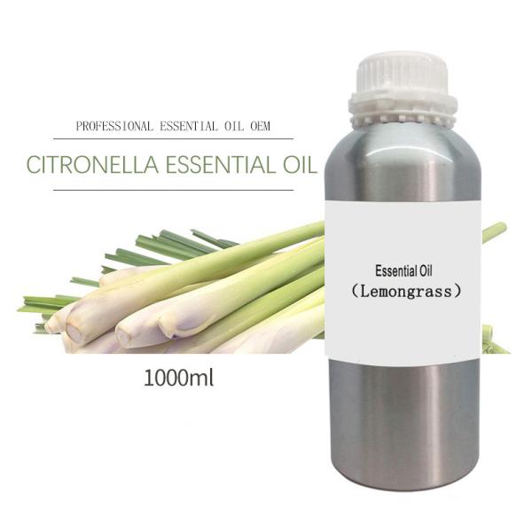 Therapeutic Quality Citronella Pure Essential Oil Leaves Colorless