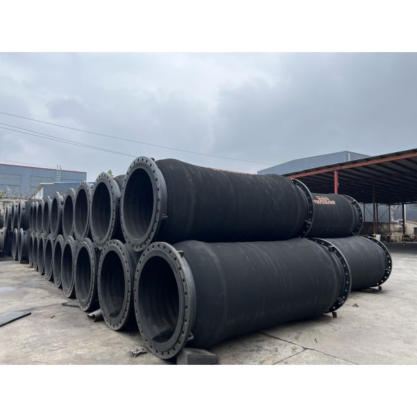 Heavy-Duty Dredging Rubber Discharge Hose  Abrasion Corrosion Resistant
