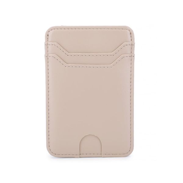 Women Men Pull Tab PU Leather Card Holders Case For Carrying Credit Cards