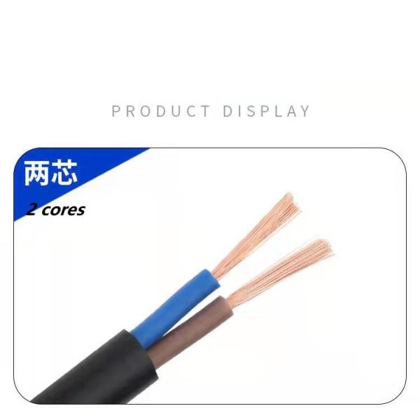 Ядри RVV 4 низко курят нул кабелей 1.5mm2 2.5mm2 4mm2 6mm2 галоида