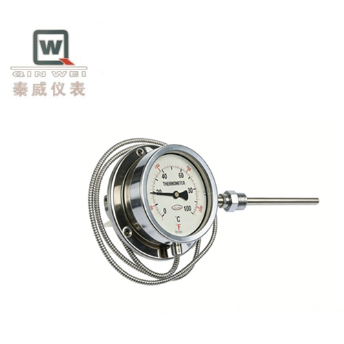Pressure Thermometer Stainless Steel Anti Corrosion HVAC Services