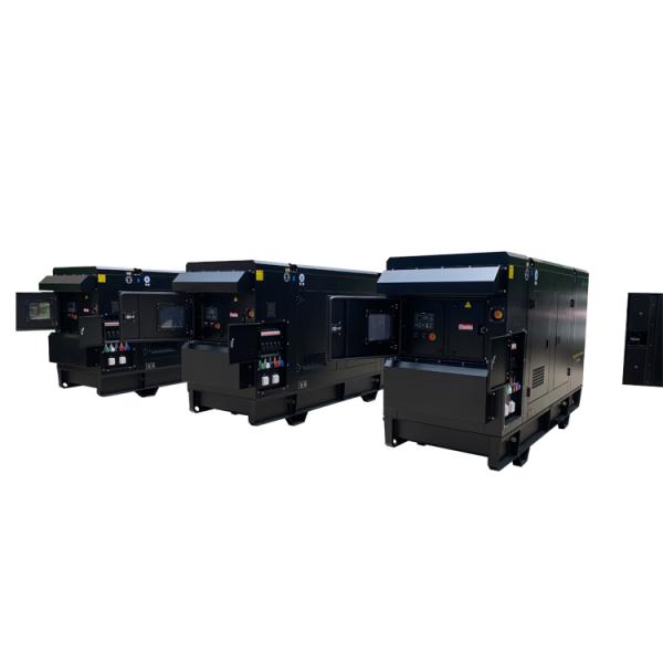 120KW Standby Diesel Generator Perkins Soundproof Single Phase 50Hz