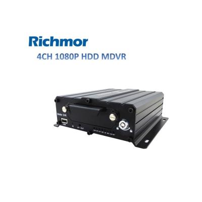 1080P AHD Car Digital Recorder 256G SD Card DVR com 2CH RS232 Interface e GPS WIFI